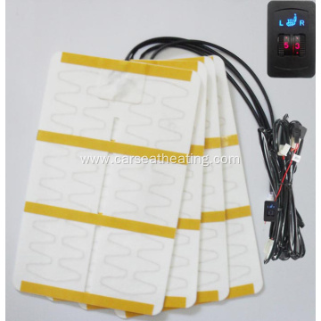 Car seat heated cover alloy wire